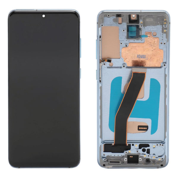 LCD Screen Replacement for Galaxy S20 5G G980 G981A G981F G981P G981R4, 6.2 Inch Digitizer Assembly, High Resolution and Sensitivity (blue)