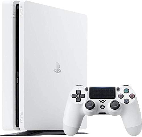 Sony PlayStation 4 Slim - 1TB, 1 Controller, Glacier White
