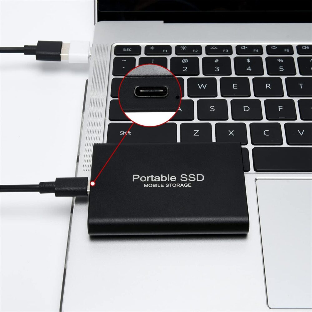 External Solid State Drive，External Hard Drive 16TB Portable Hard Drive External Hard Drive High Speed USB 3.1 External HDD 16TB for Mac, PC, Laptop - Image 5
