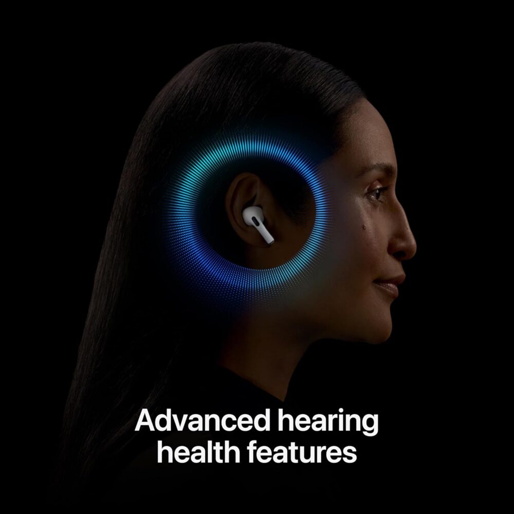 Apple AirPods Pro 2 Wireless Earbuds, Bluetooth Headphones, Active Noise Cancellation, Hearing Aid Feature, Transparency, Personalized Spatial Audio, High-Fidelity Sound, H2 Chip, USB-C Charging - Image 7