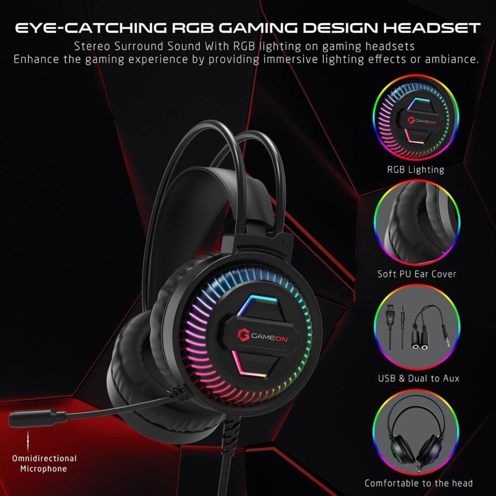 GAMEON CYPHER XL All-In-One Bundle (Keyboard, Headset, Mouse & Mousepad) [windows] - Image 7