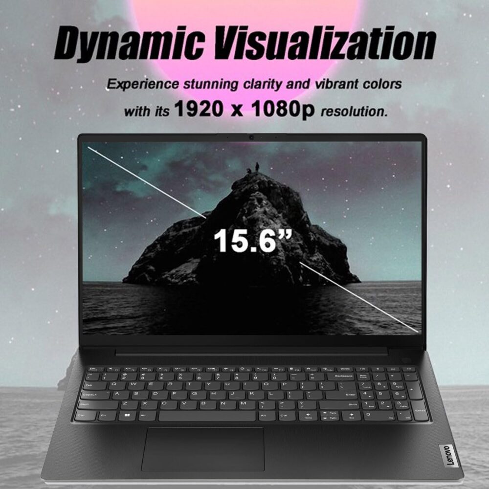 Lenovo Newest V15 Gen 4 Business Laptop, 15.6" FHD Display, Intel Core i5-13420H (Beat i7-1355U), 16GB RAM, 512GB SSD, HDMI, RJ45, Webcam, Numeric Keypad, Wi-Fi, Windows 11 Pro, Black - Image 5