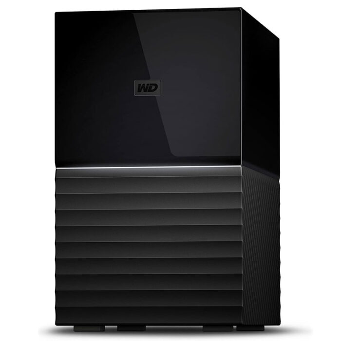WD 16TB My Book Duo Desktop RAID External Hard Drive HDD, USB 3.1, With Password Protection and Auto Backup Software - WDBFBE0160JBK-NESN