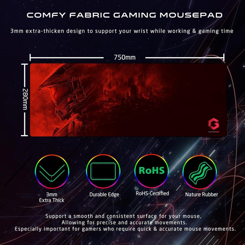 GAMEON CYPHER XL All-In-One Bundle (Keyboard, Headset, Mouse & Mousepad) [windows] - Image 5