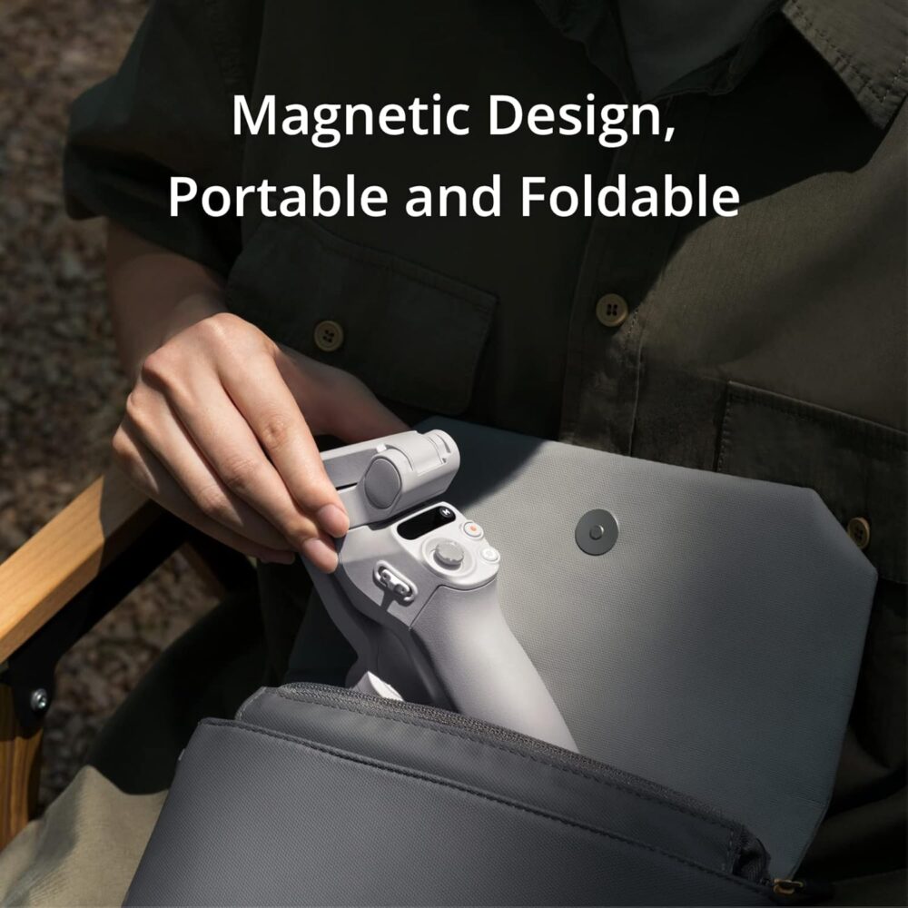 DJI Osmo Mobile SE, 3-Axis Phone Gimbal, Portable and Foldable, Gimbal Stabilizer for iphone, Andriod, ShotGuides, ActiveTrack 6.0, Vlogging Stabilizer for Youtube, TikTok, Travel - Image 5