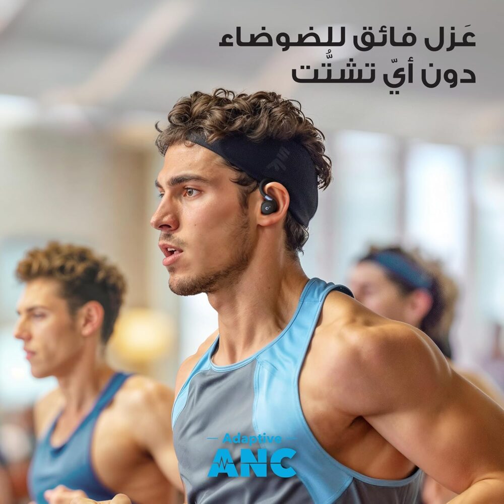 soundcore Sport X20 by Anker, True-Wireless Workout Earbuds, Rotatable and Extendable Ear Hooks, Noise Cancelling, Deep Bass, IP68 Waterproof, Sweatproof, Dustproof, 48H Play, Sport Earbuds - Image 6
