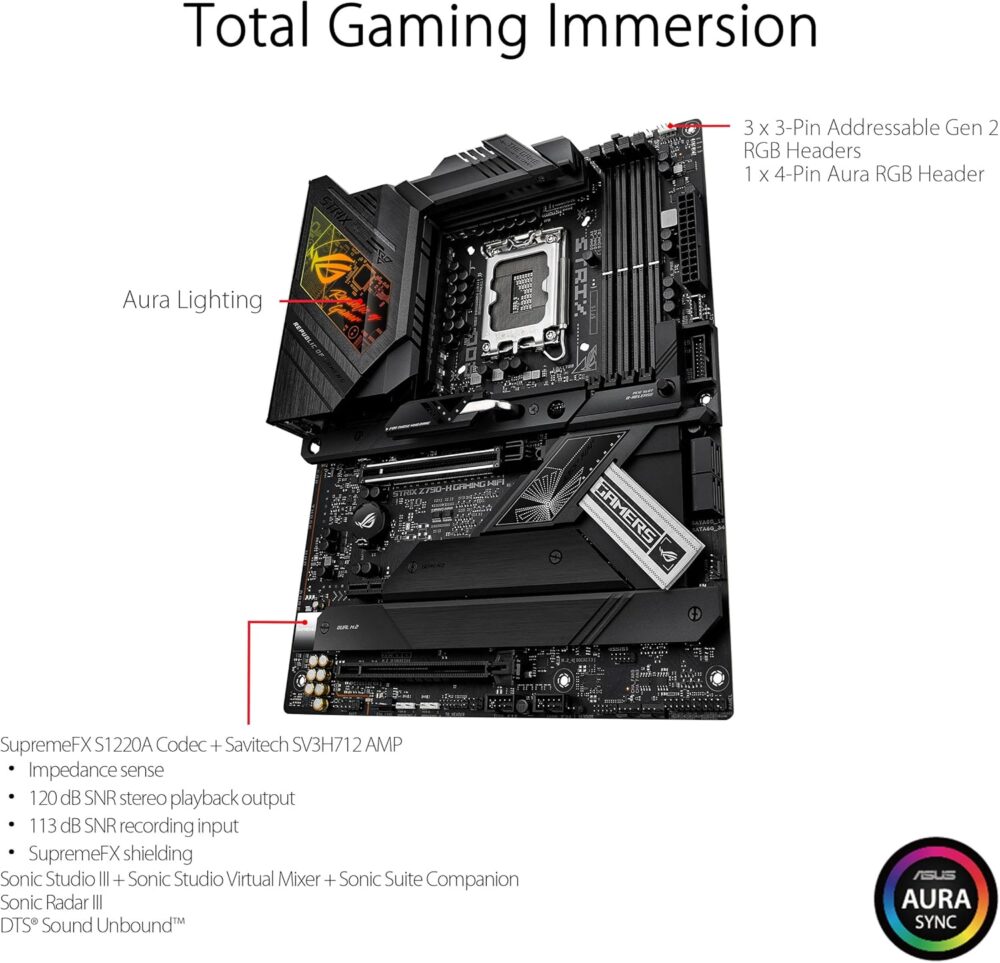 ASUS 1700 ASUS ROG STRIX Z790H GAMING WIFI - Image 3