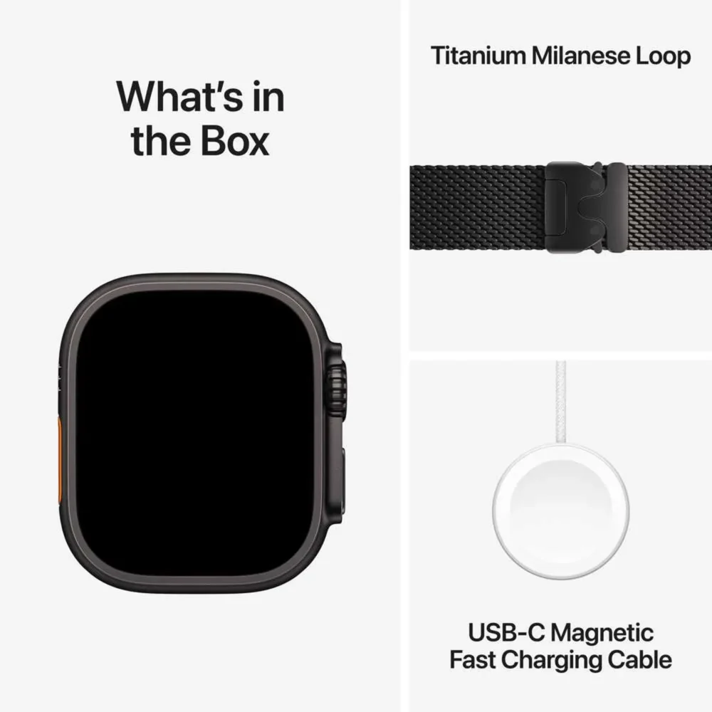Apple Watch Ultra 3 - Black - Image 4