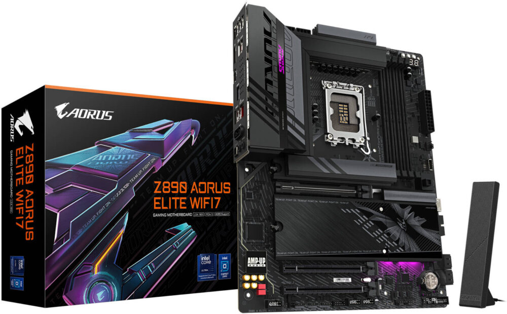 GIGABYTE Z890 Aorus Elite Wi-Fi 7 LGA 1851 ATX Motherboard