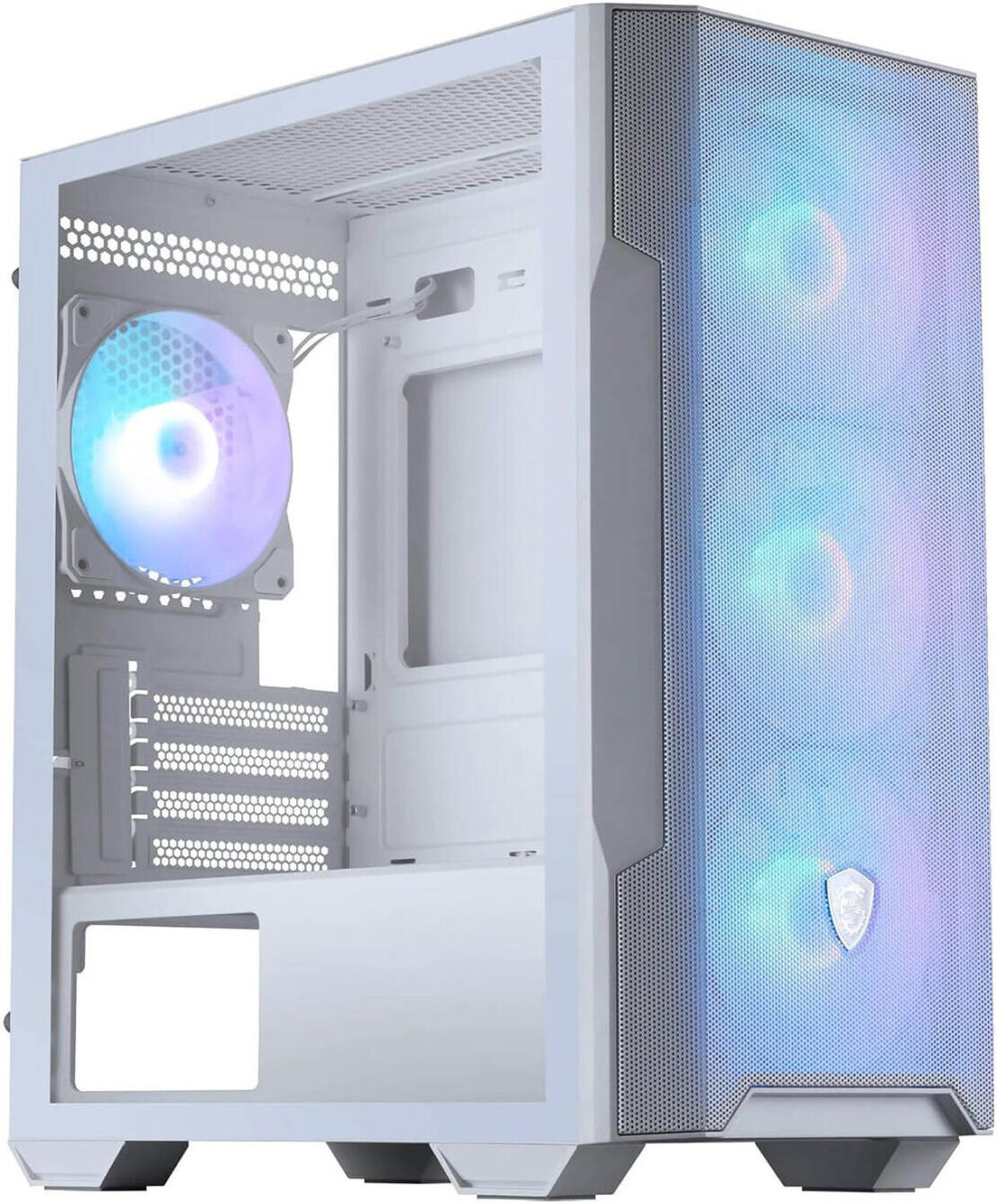 MSI MAG FORGE M100R Micro ATX Tower Gaming PC Case