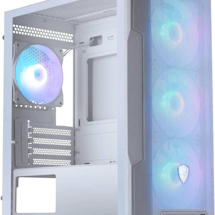 MSI MAG FORGE M100R Micro ATX Tower Gaming PC Case