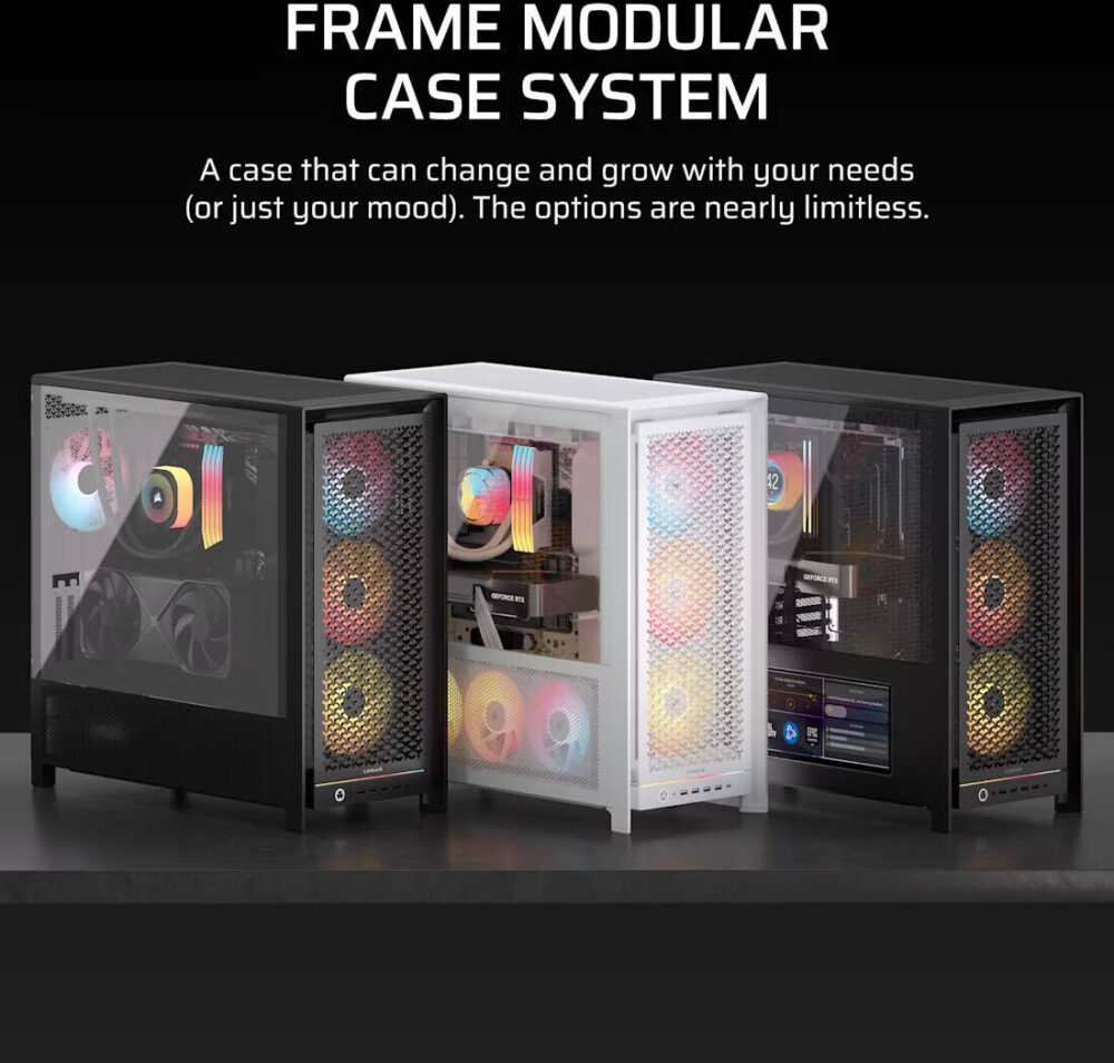 Corsair FRAME 5000D RS ARGB High-Airflow Mid-Tower PC Case - Image 3