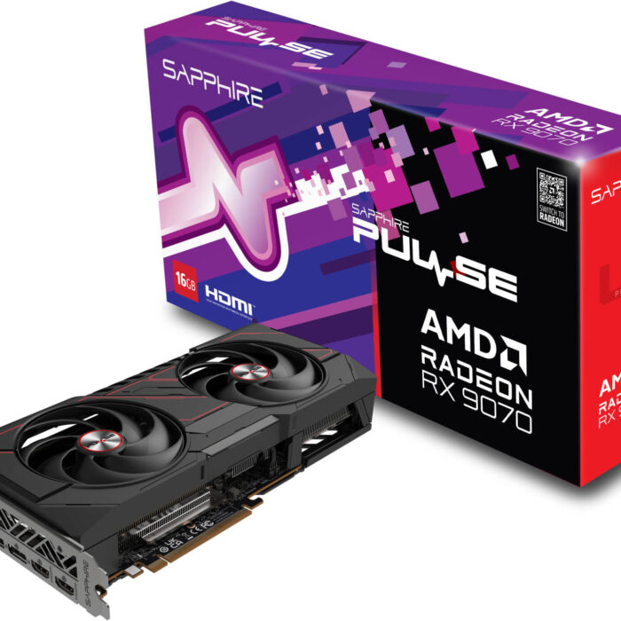 SAPPHIRE PULSE AMD Radeon RX 9070 Graphics Card, 16GB