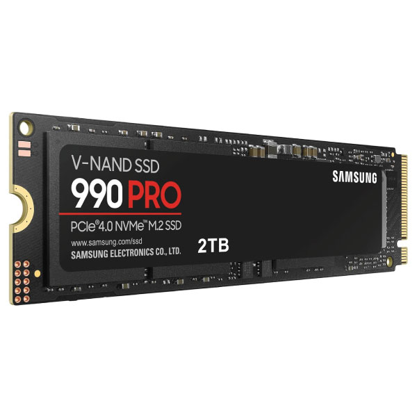 SAMSUNG 990 PRO SSD 2TB PCIe 4.0 M.2 2280