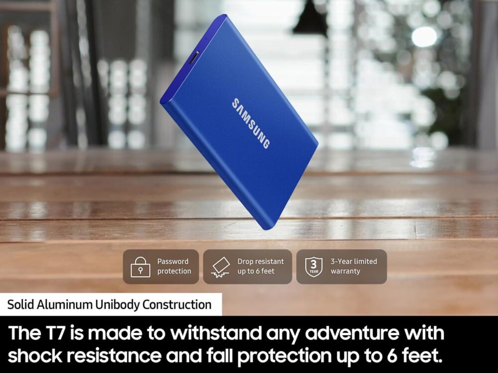 SAMSUNG T7 Portable SSD, 2TB External Solid State Drive - Image 4